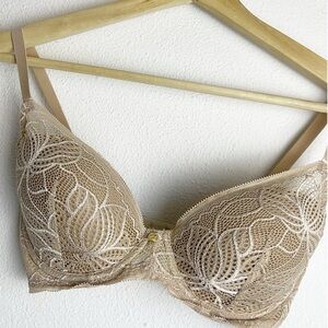 Natori Lotus Edge Contour t-shirt bra nude/ latte 32 DD